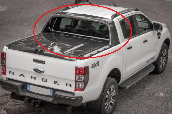 Ford ranger t6 spoiler (2011 - 2022), Ophalen, Gebruikt