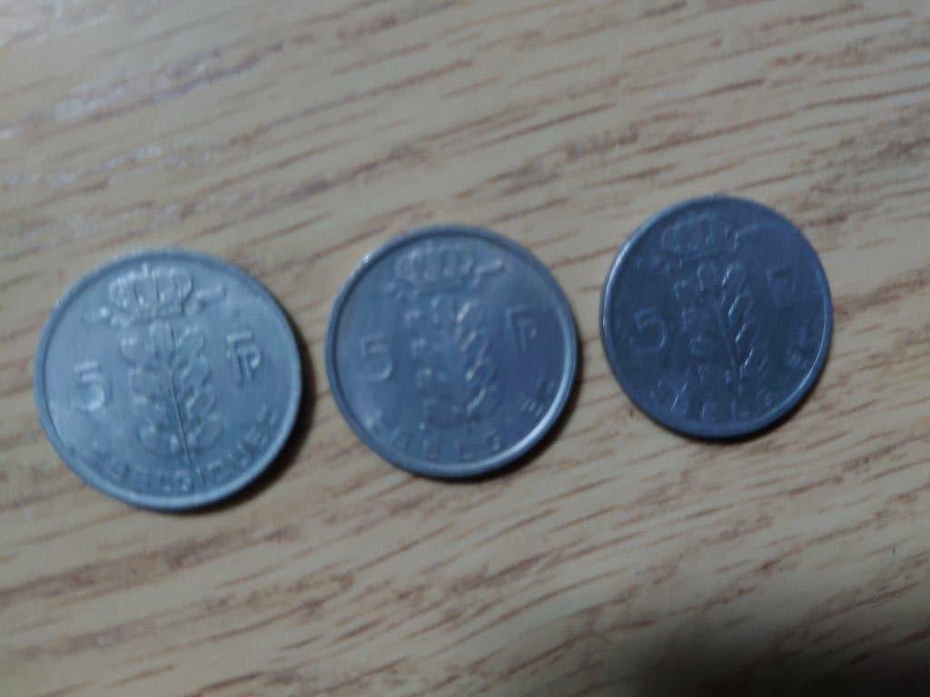 5 Belgische Frank 68 Munten, Postzegels en Munten, Ophalen of Verzenden, Metaal, Losse munt