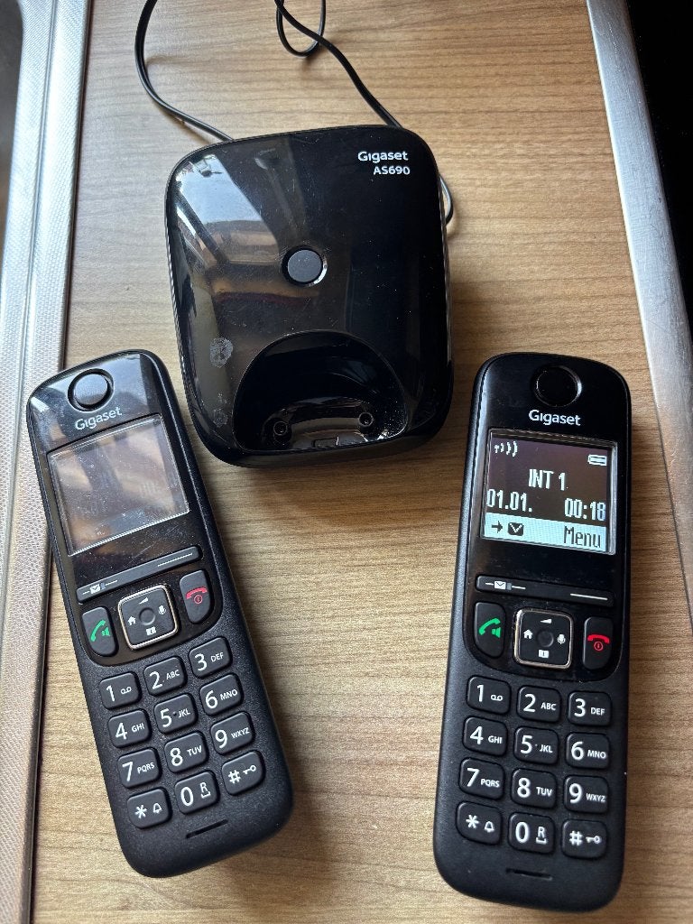 GIGASET AS690, Télécoms, Enlèvement, Comme neuf, 1 combiné