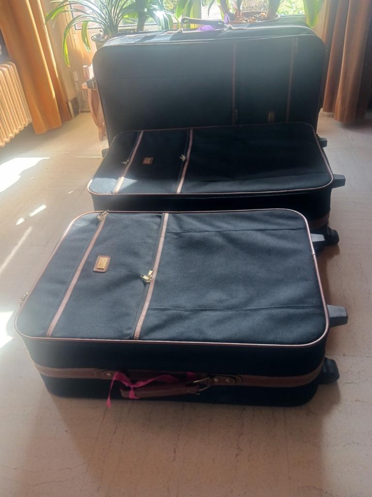 Valises de voyage noires de la marque Rodelle, Bijoux, Sacs & Beauté, Valises, Enlèvement