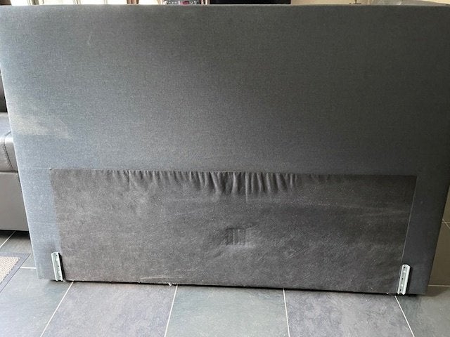 ACHTERWAND VOOR BED 1,60M, Huis en Inrichting, Slaapkamer | Bedden, Ophalen, Stof