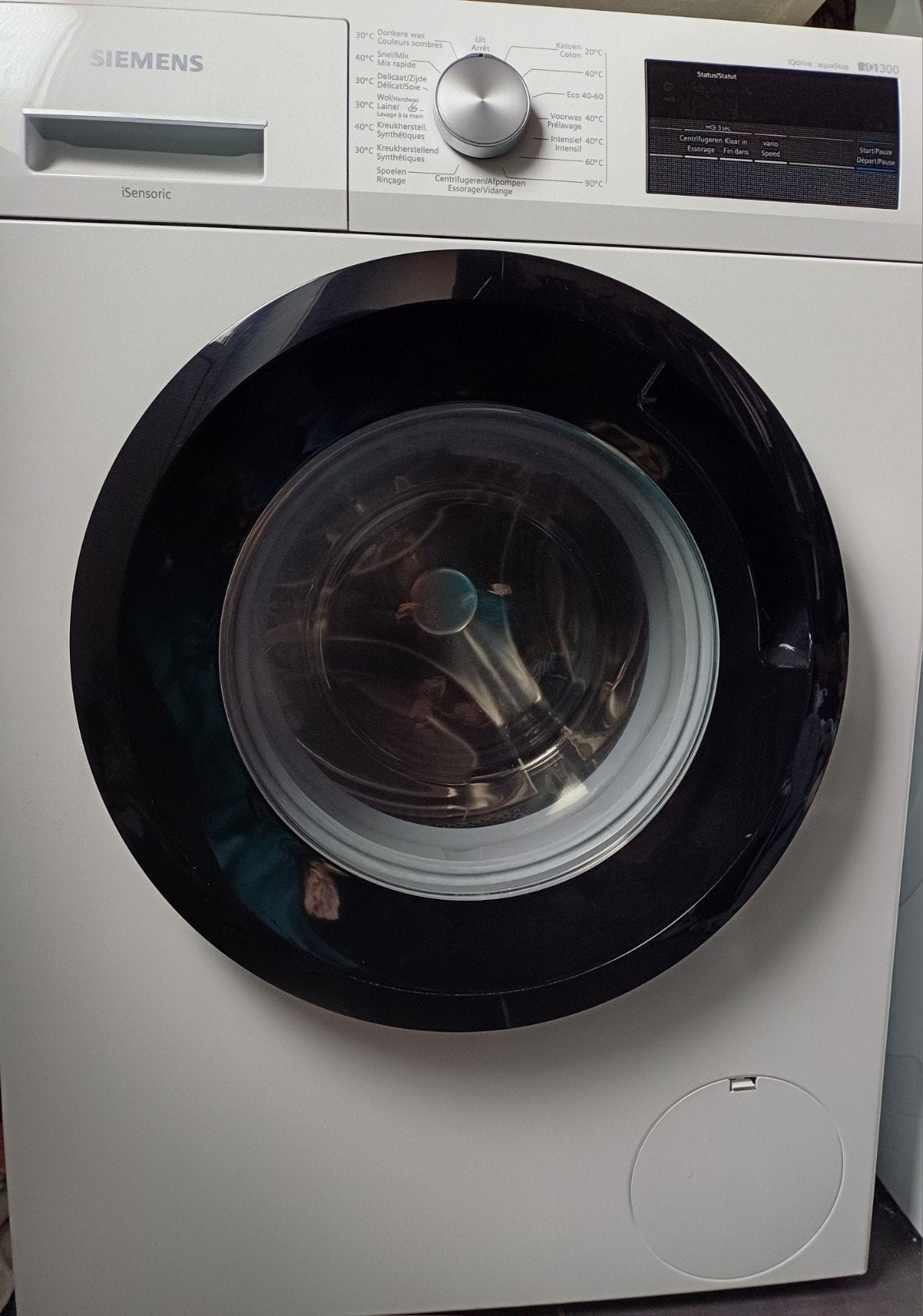 Siemens wasmachine, Ophalen