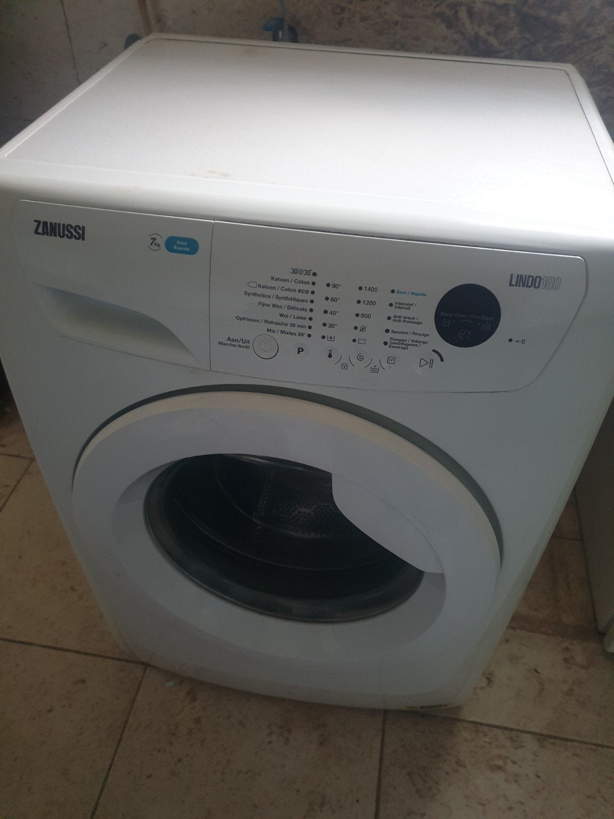 Wasmachine Zanussi, Elektronische apparatuur, Ophalen