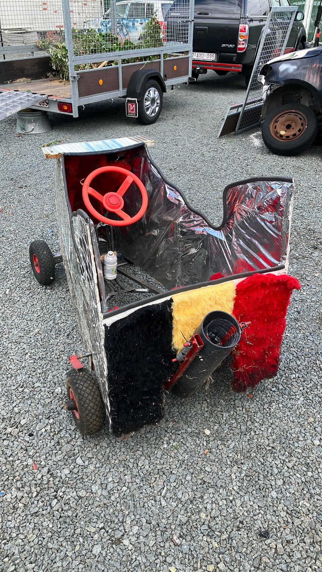 Zeepkist, Sport en Fitness, Karting, Ophalen, Gebruikt, Kart