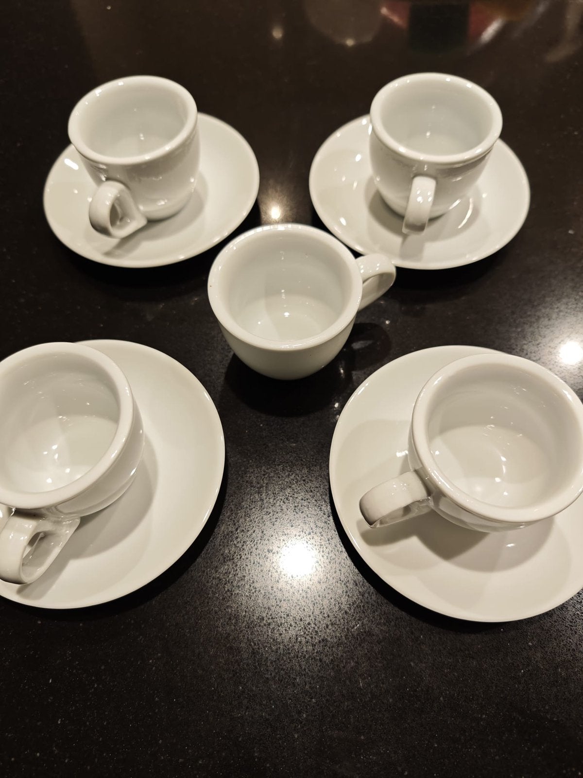 NIEUW! 5 porselein koffieservies: SAMEN €5, Enlèvement, Comme neuf