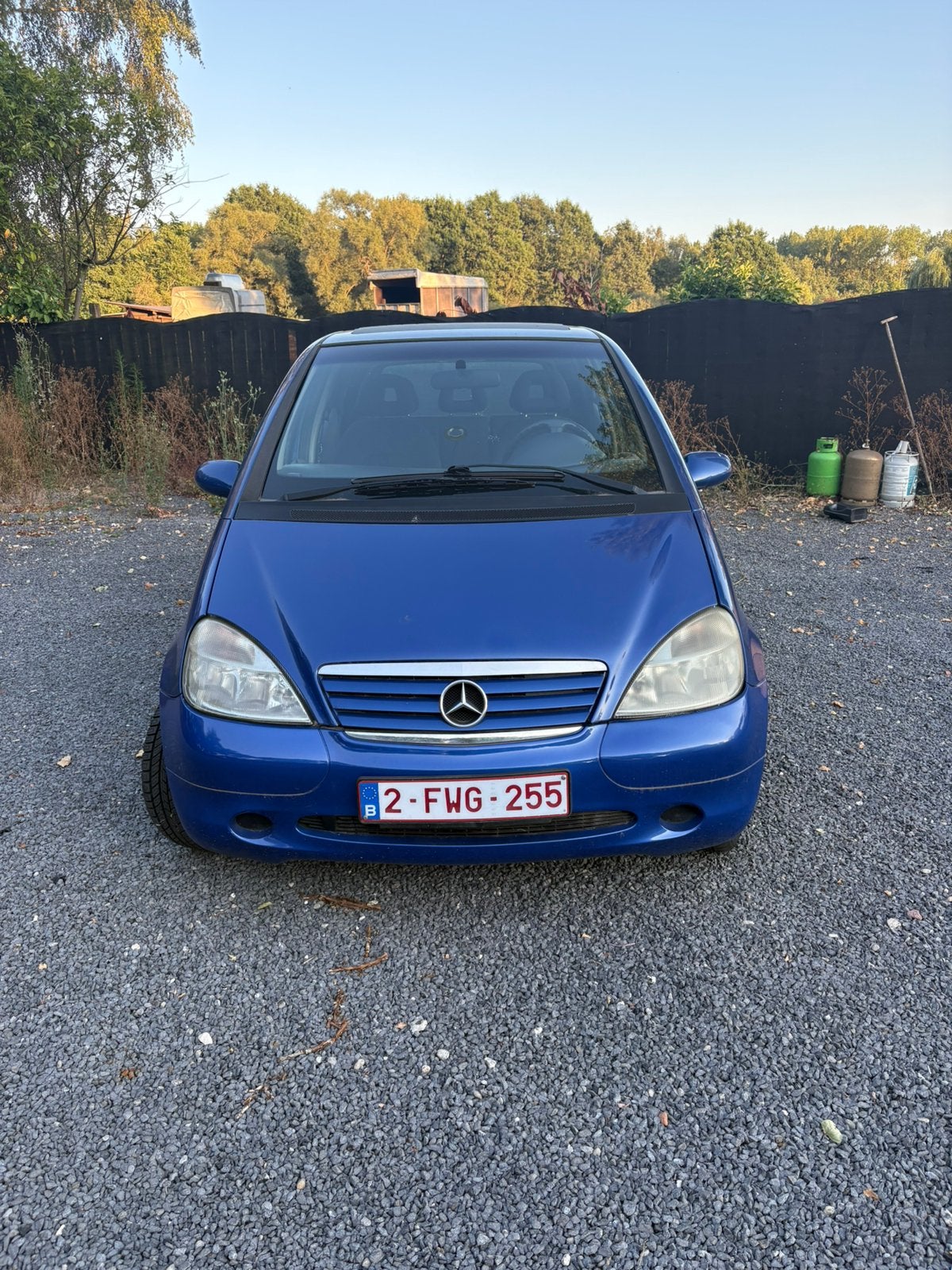 Mercedes klasse A160 benzine, Auto's, Blauw, Handgeschakeld, Particulier, A-Klasse
