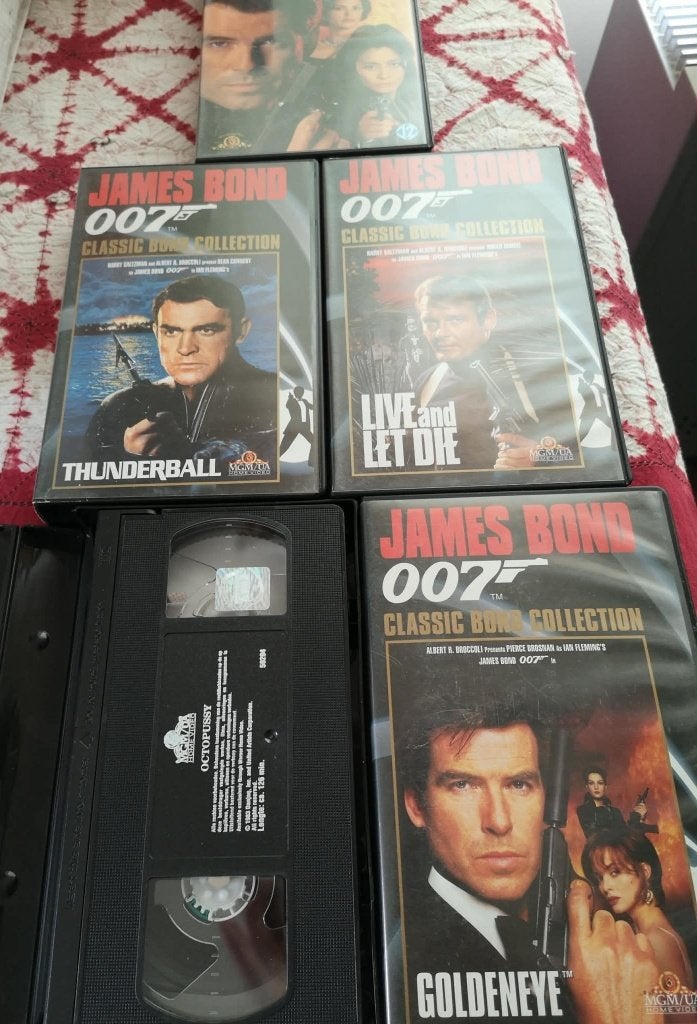 James Bond VHS, Cd's en Dvd's, VHS | Film, Ophalen, VHS