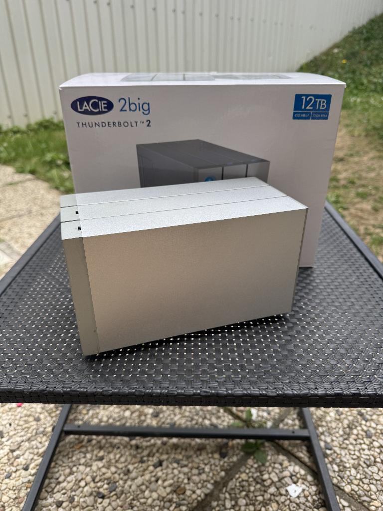 LaCie 2big Quadra 12TB – USB 3.0 & Thunderbolt, Ophalen, Thunderbolt, Gebruikt, 12TB