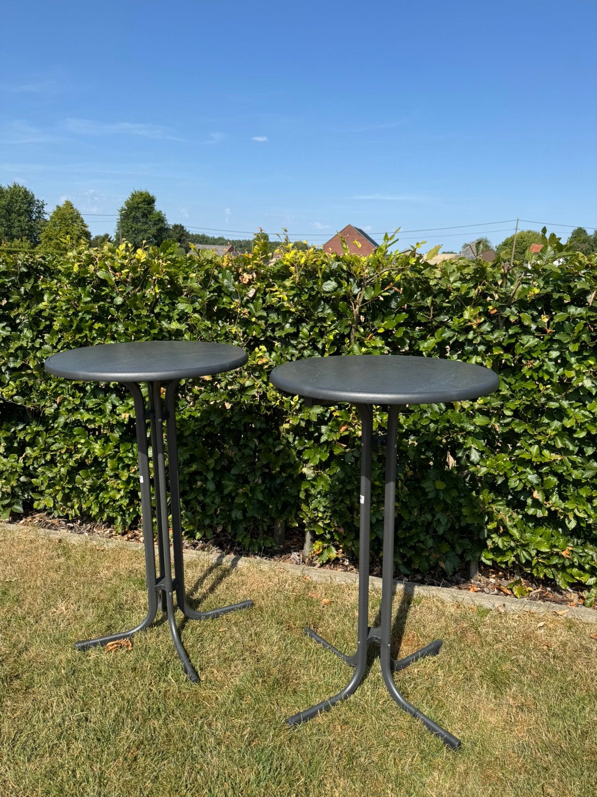 Partytafels met doek, Huis en Inrichting, Ophalen, Zo goed als nieuw