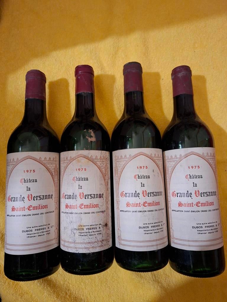 Chateau la grande versanne 1975 saint emilion 8 flessen, Ophalen