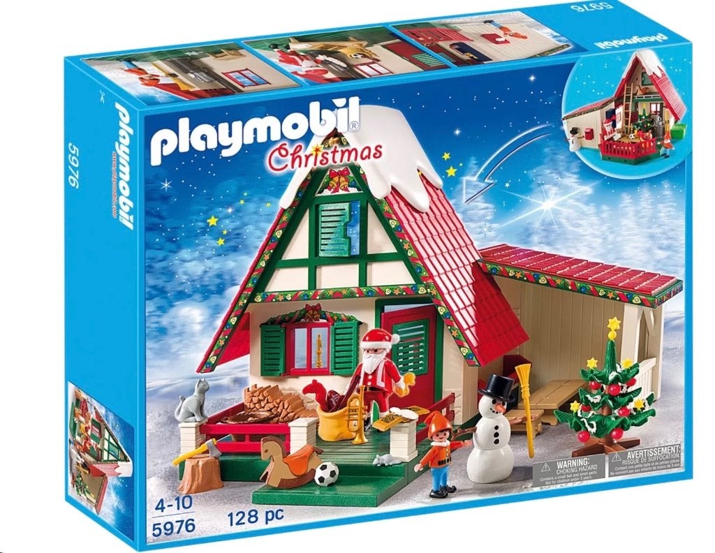 Playmobil maison du pere Noël christmas kerstmis huis, Neuf, Enlèvement ou Envoi, Bâtiment, Autres séries