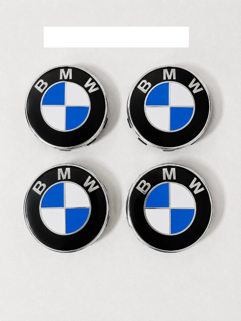 Lot x4 cache moyeu centre de roue jante BMW 56mm, Envoi, Neuf