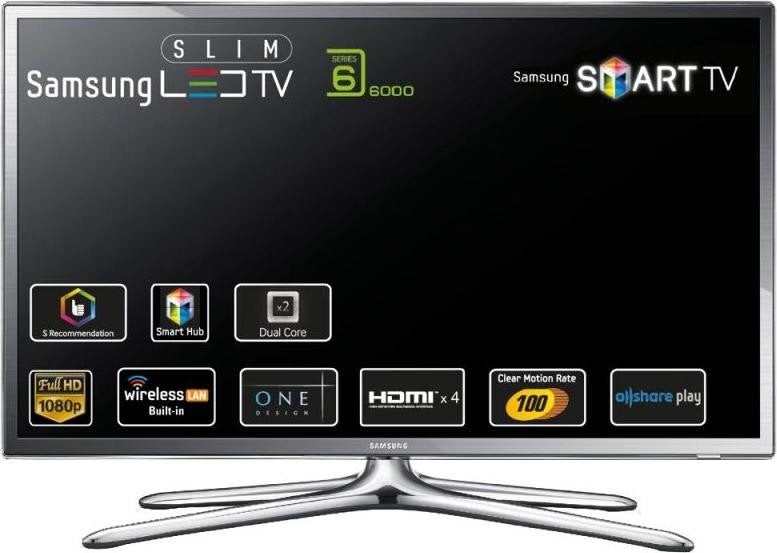 Samsung Smart 46 pouces, LED, Comme neuf, Smart TV, Full HD (1080p)