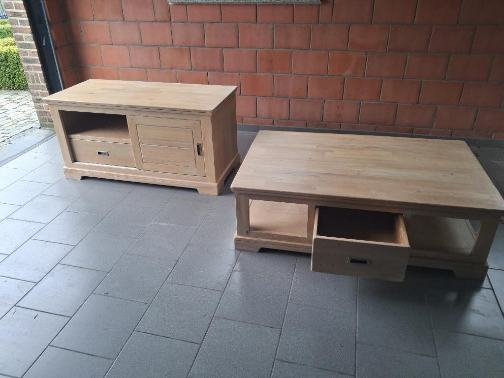 TV kast & salon tafel, Huis en Inrichting, Ophalen, Zo goed als nieuw