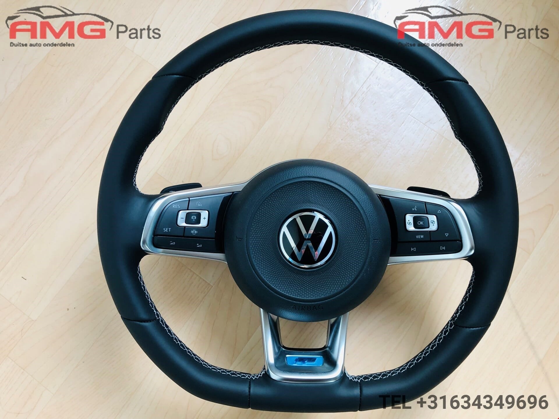 Volant et Airbag Vw Tiguan R Line DSG Facelift Acc, Autos : Pièces & Accessoires, Commande, Neuf, Volkswagen, Volkswagen AG, Vw@volkswagen.de