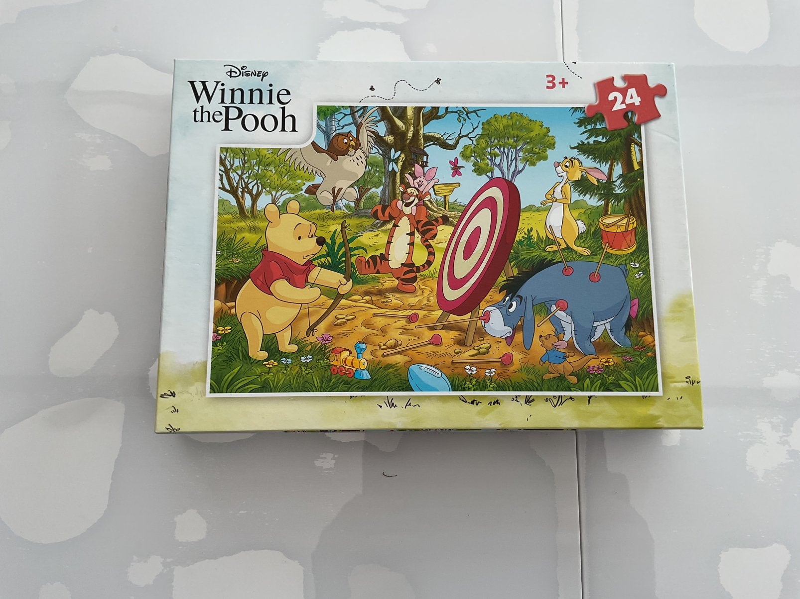 Puzzel winnie the pooh 24 stuks, Ophalen, 10 tot 50 stukjes, Zo goed als nieuw, 2 tot 4 jaar