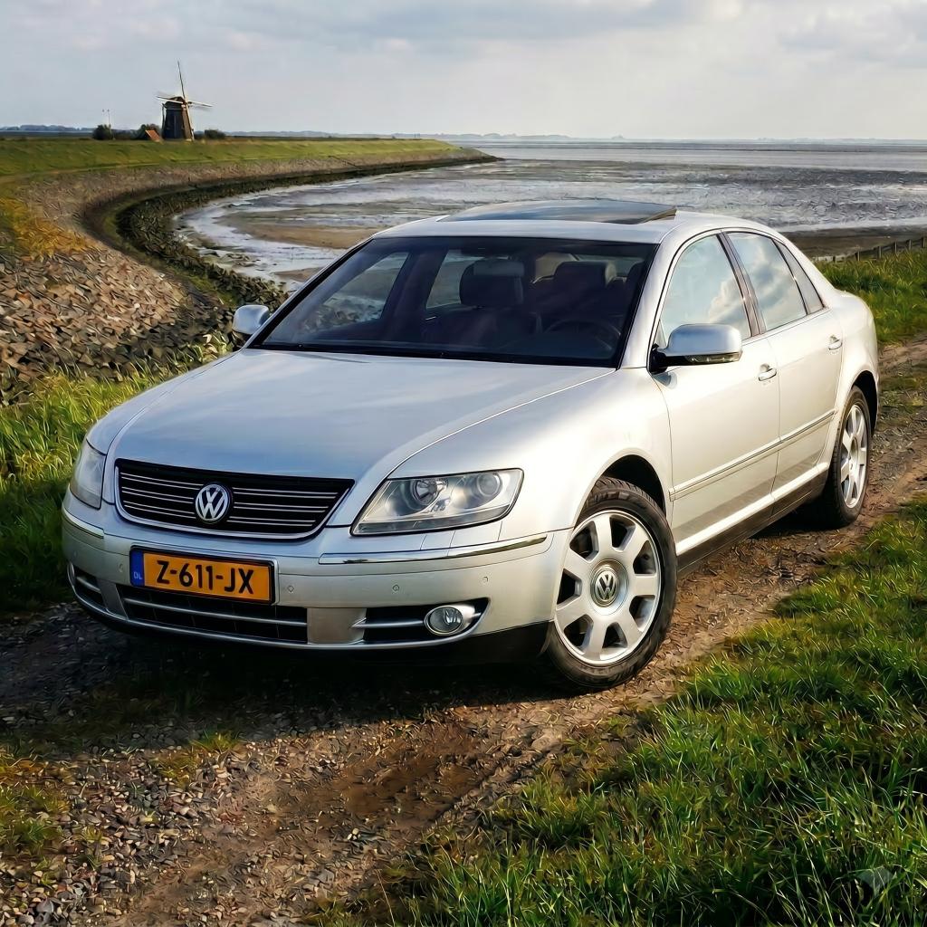 Volkswagen Phaeton 4.2 V8 4Motion - Youngtimer - LPG, Automaat, 5 zetels, Vierwielaandrijving, Particulier