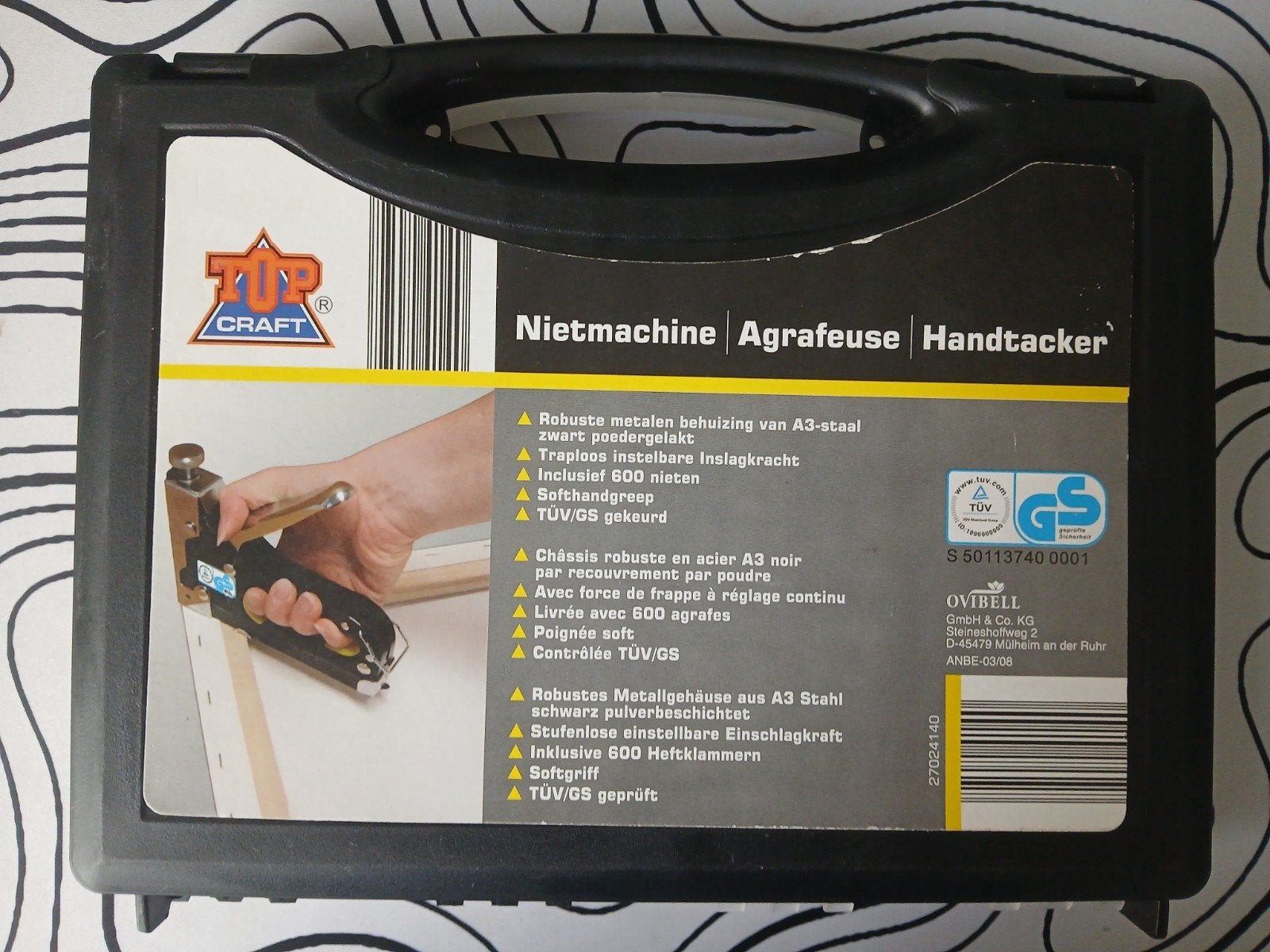 Nietmachine, Doe-het-zelf en Bouw, Ophalen of Verzenden, Zo goed als nieuw