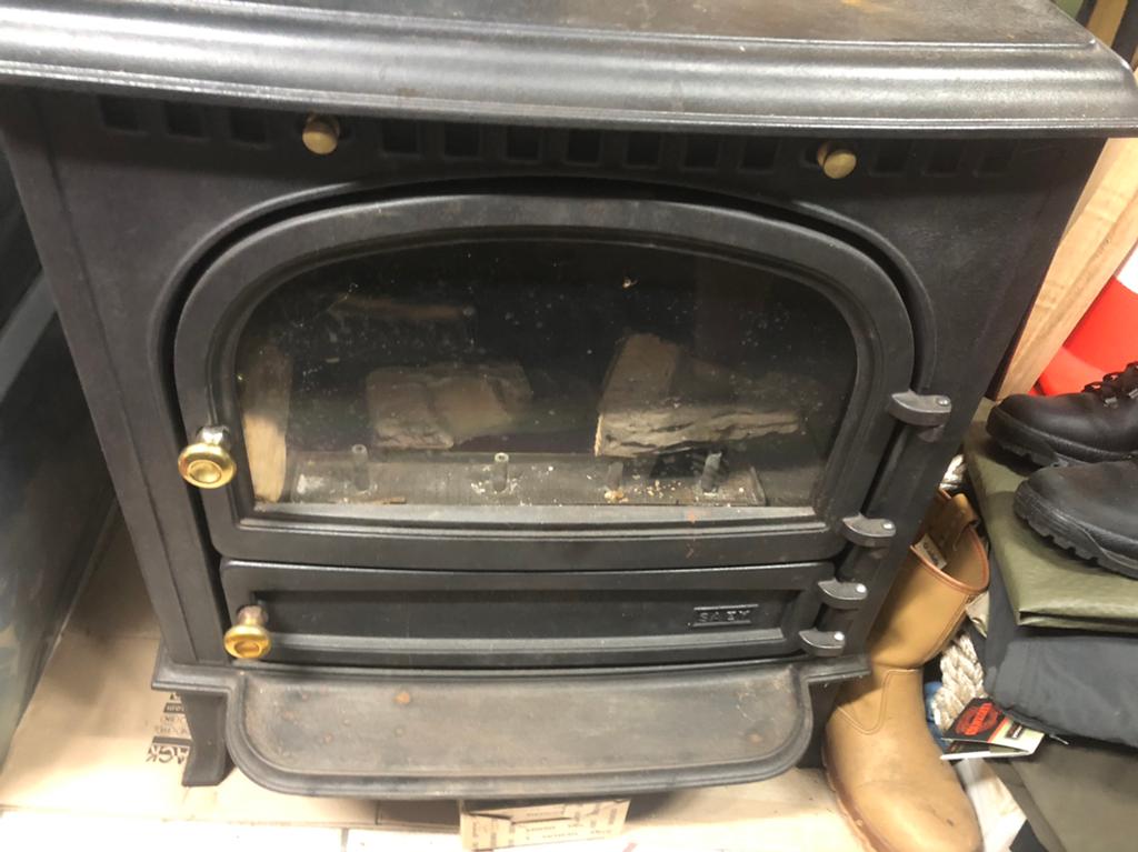 Saey gasvuur, Huis en Inrichting, Kachels, Zo goed als nieuw, Hout, Ophalen