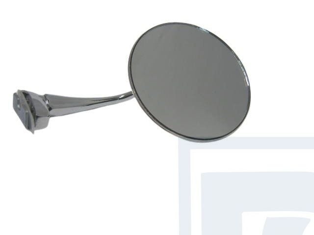 Volvo Spiegel klemspiegel chroom rond 9.5cm diam links en re, Enlèvement ou Envoi, Neuf, Volvo