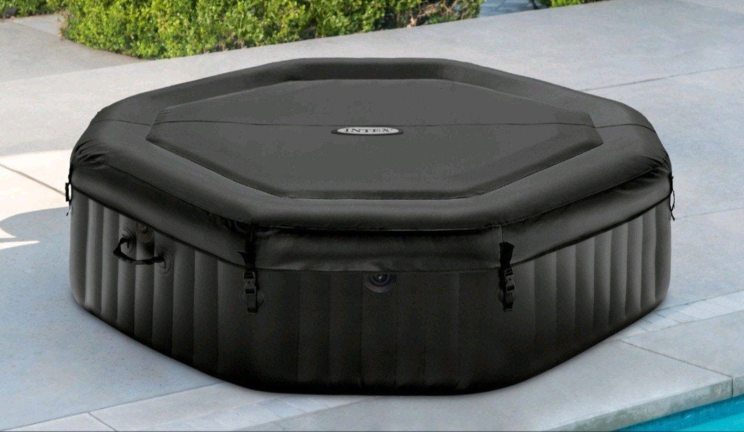 Pure spa intex voor 6 personen + toebehoren, Ophalen