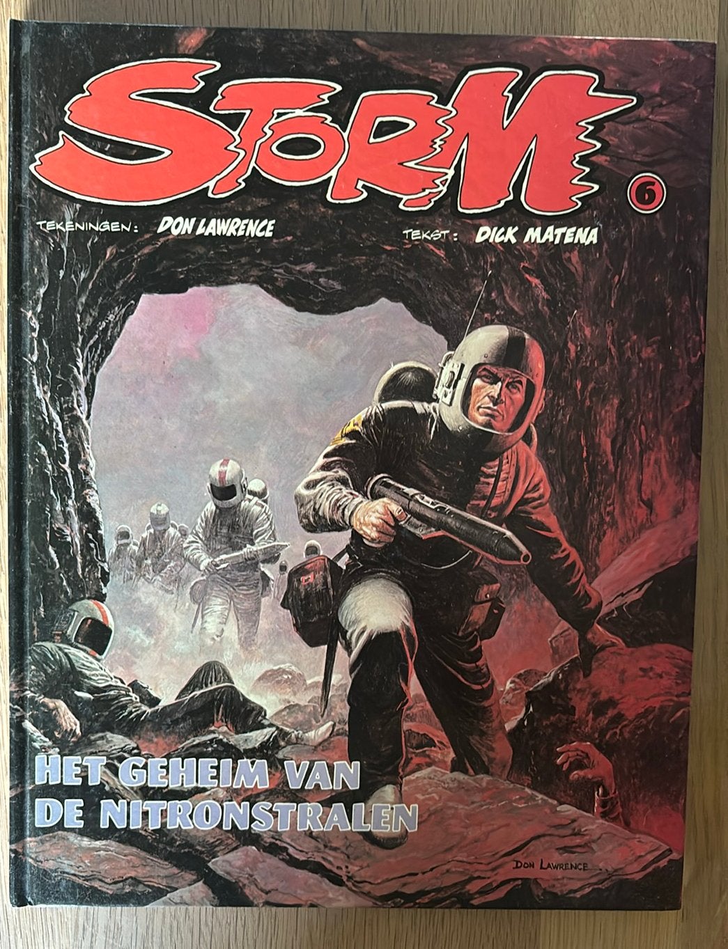 Storm - 6 het geheim van de nitronstralen (hc), 1ste druk, Ophalen of Verzenden, Zo goed als nieuw