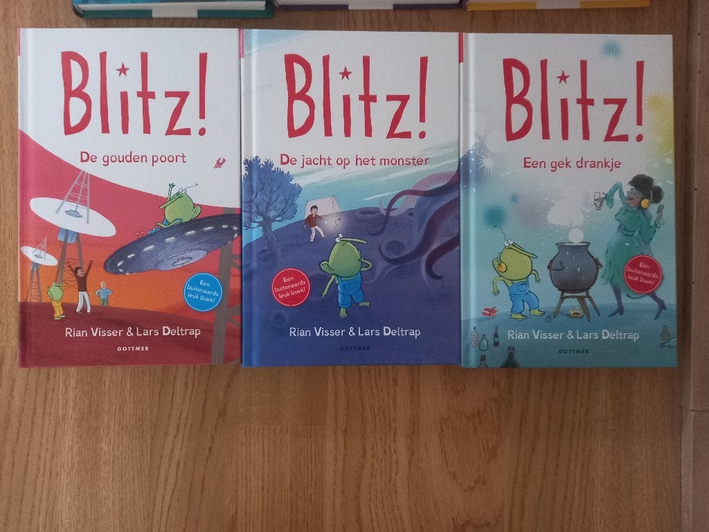 Boeken uit reeks 'Blitz", Boeken, Ophalen of Verzenden, Gelezen, Fictie algemeen