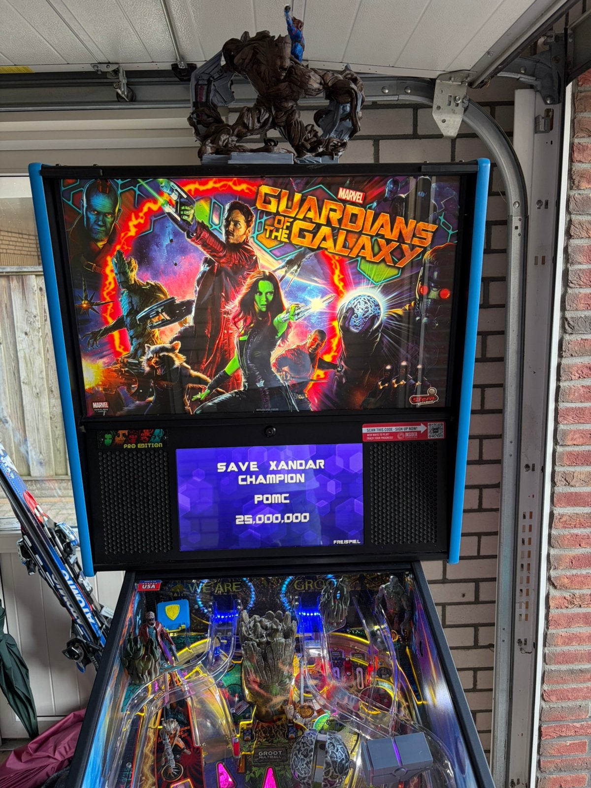 flipper Les Gardiens de la Galaxie, Collections, Enlèvement ou Envoi, Comme neuf, Flipper (jeu), Stern