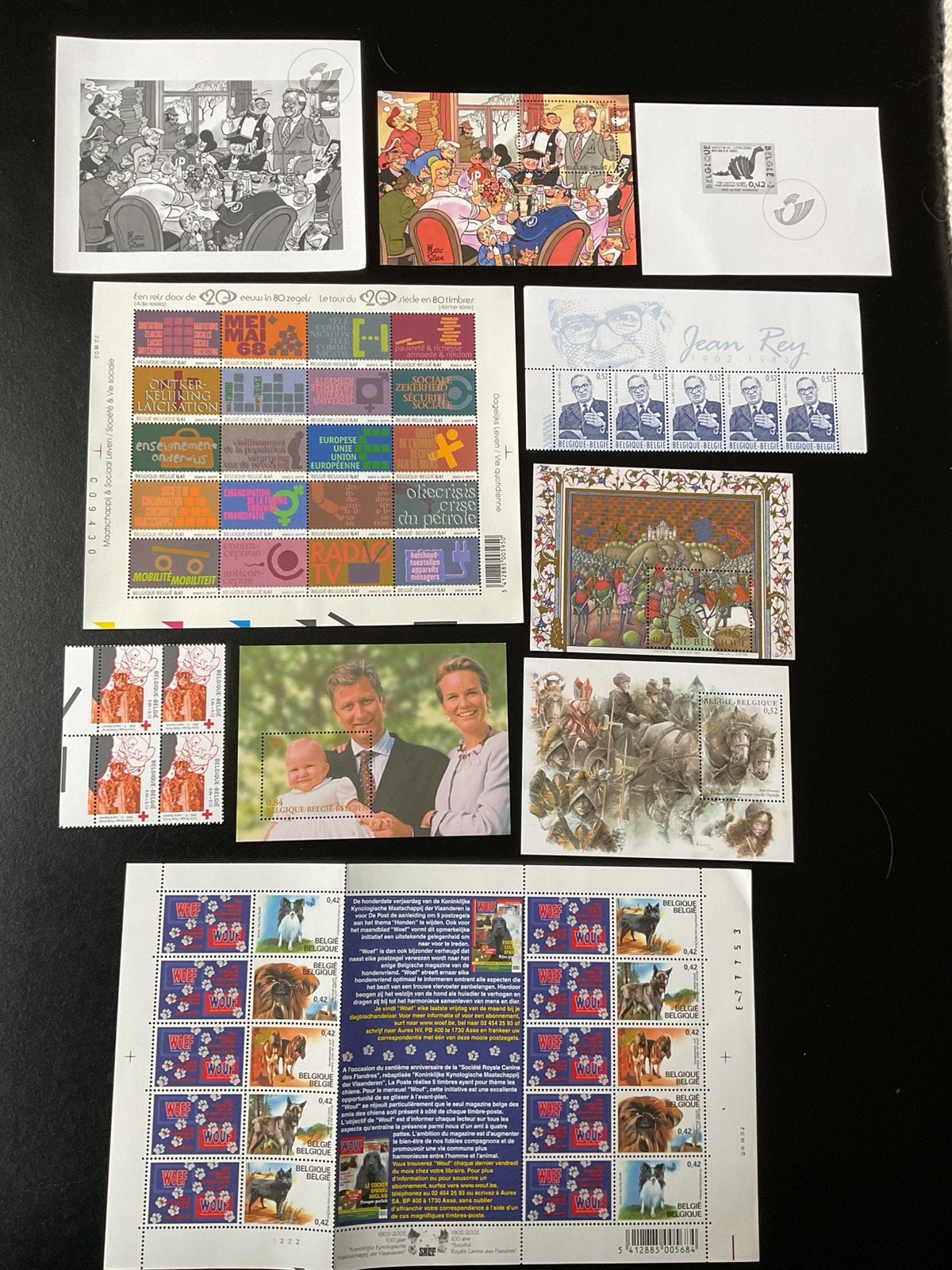 Timbres de Belgique 2002, Enlèvement ou Envoi, Neuf