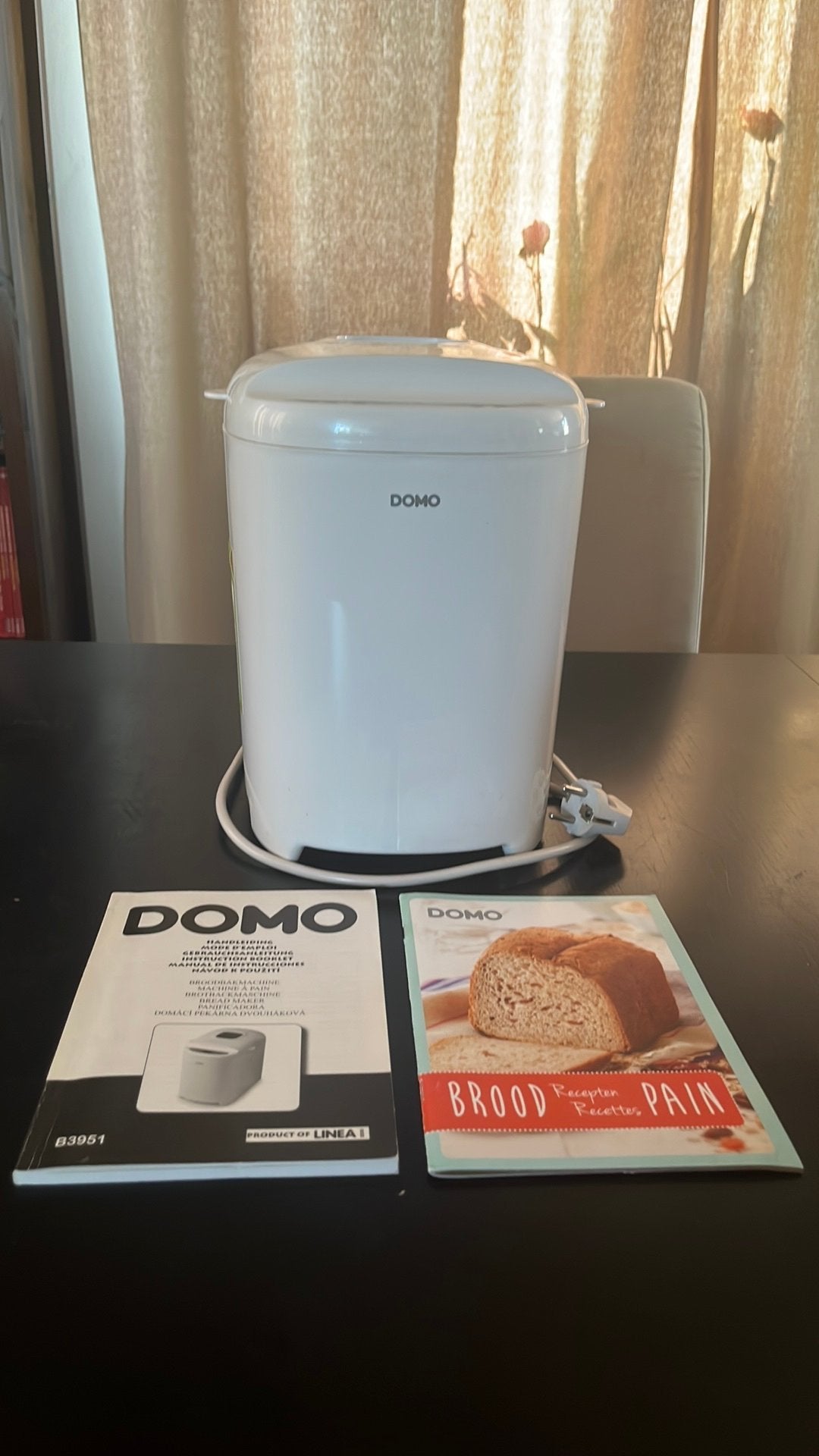 Machine à pain Domo, Elektronische apparatuur, Broodbakmachines, Ophalen, Gebruikt, Met timer, Kijkvenster