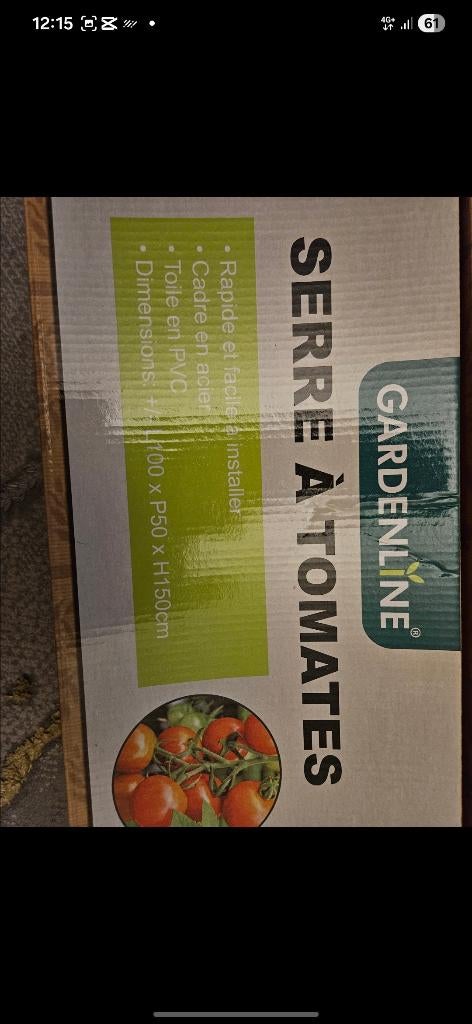 Serre à tomate, Enlèvement