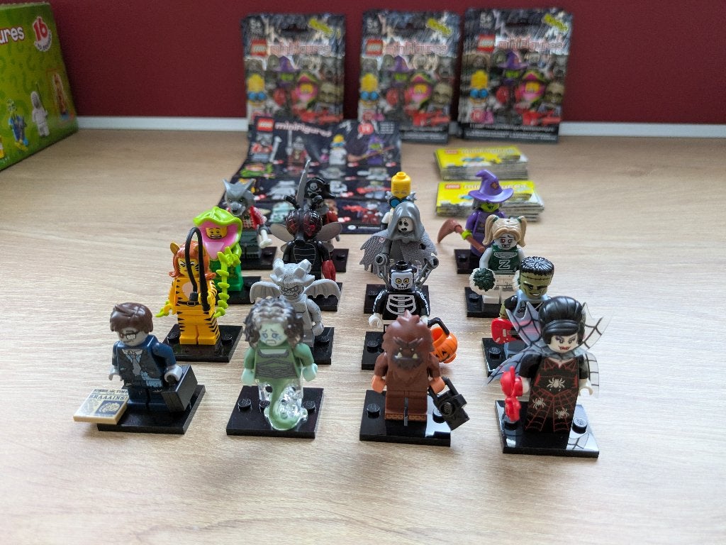 LEGO 71010 - Minifigures série 14 (série complète), Ophalen, Inclusief instructies, Lego, Zo goed als nieuw