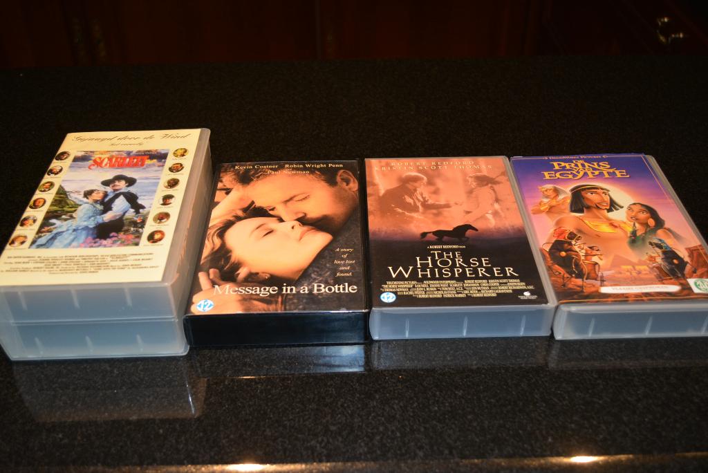 Films videobanden, Ophalen, Zo goed als nieuw