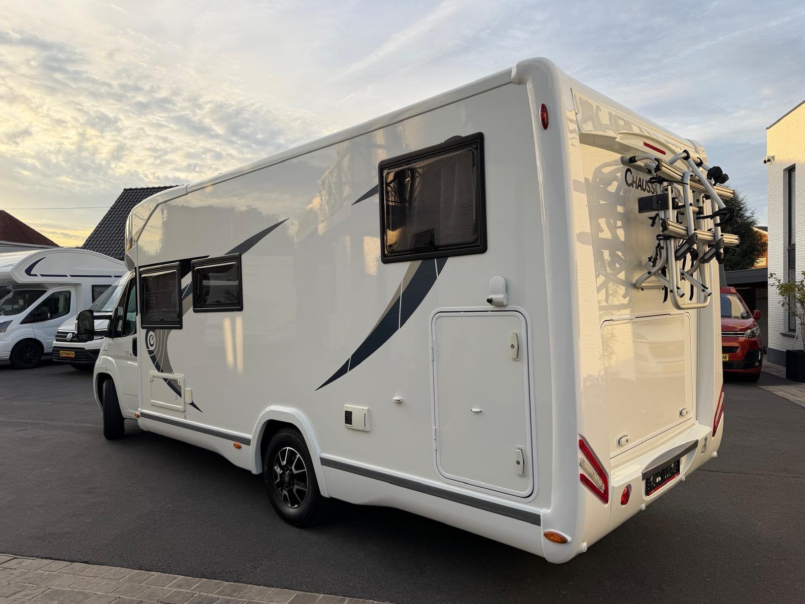 Fiat Ducato Chausson 727 GA, Caravans en Kamperen, Ringverwarming, Fiat, Douche, Half-integraal