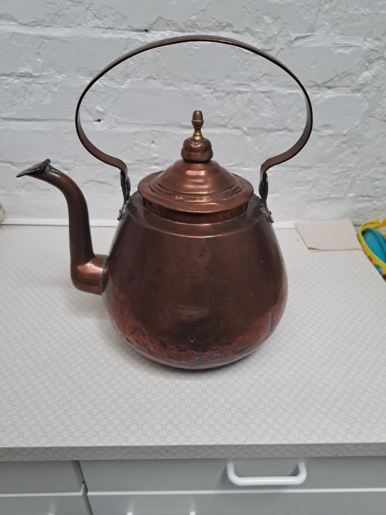 Oude koperen ketel, Ophalen