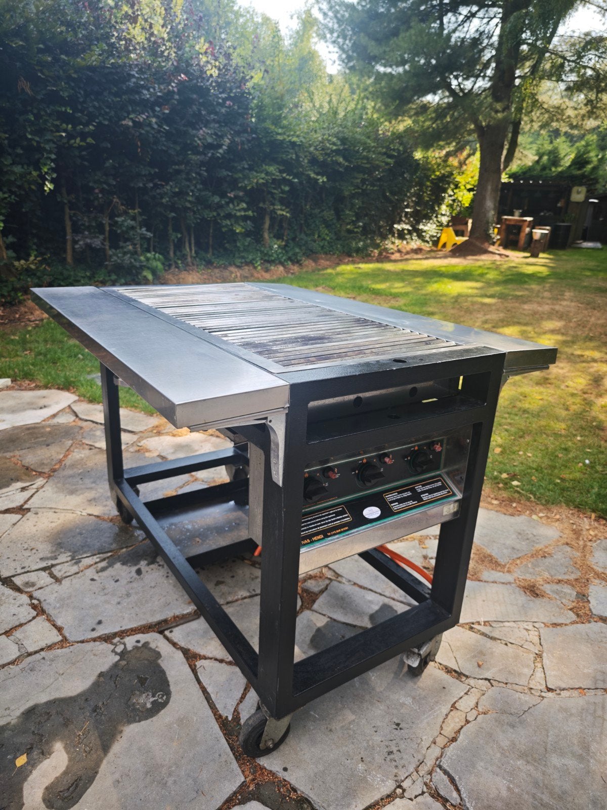 🔥 Pro Barbecue | EUROPA | LAVASTEEN, Tuin en Terras, Ophalen, Gebruikt, Hendi