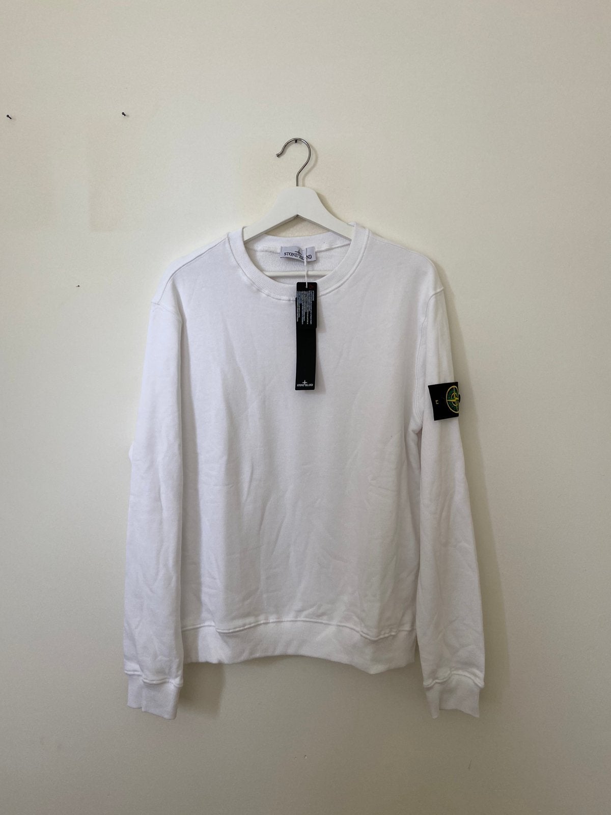 Stone Island sweater!, Verzenden, Zo goed als nieuw, Maat 48/50 (M), Wit