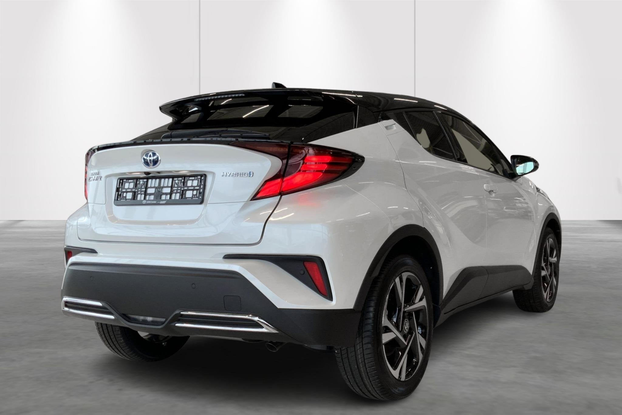 Toyota C-HR 2.0 VVT i-Hybrid C-Lub Bi-Tone E-CVT, Auto's, Toyota, Zwart, 4 cilinders, Wit, 1485 kg