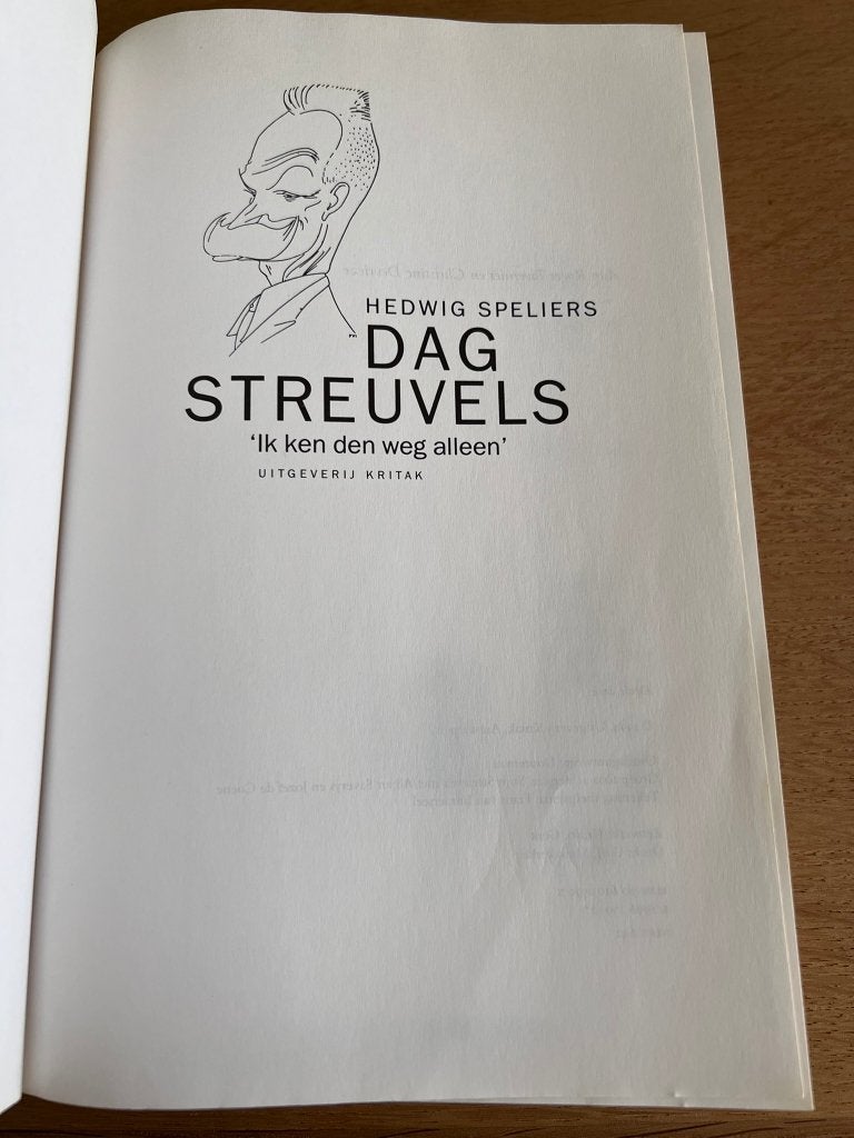 Dag Streuvels, ik ken de weg alleen - Hedwig Speliers, Boeken, Ophalen of Verzenden, Zo goed als nieuw, Hedwig Speliers, Kunst en Cultuur