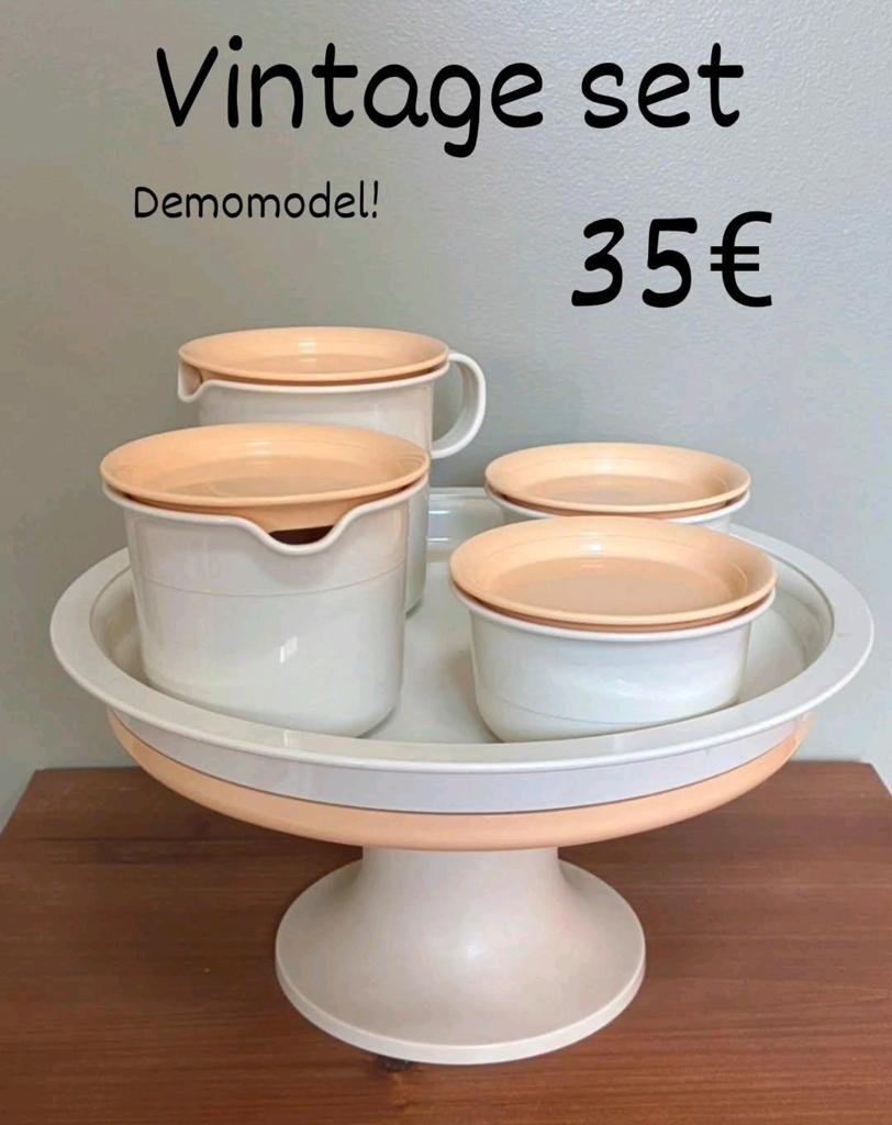 Tupperware vintage set, Huis en Inrichting, Ophalen of Verzenden, Zo goed als nieuw