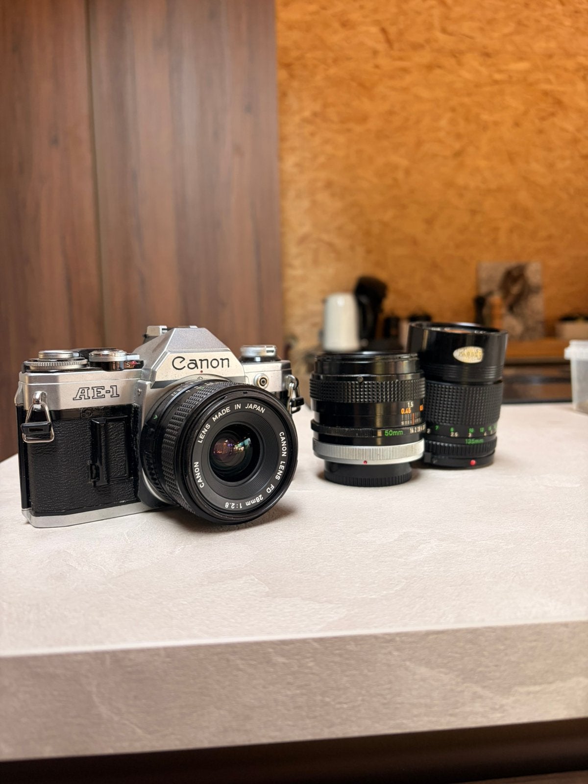 Canon AE1 + lenzen, Ophalen, Gebruikt, Canon
