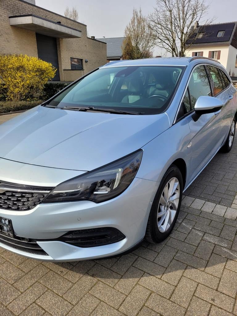 Opel Astra Sports Tourer Automatisch, Autos, Opel, Argent ou Gris, Achat, 1496 cm³, Noir