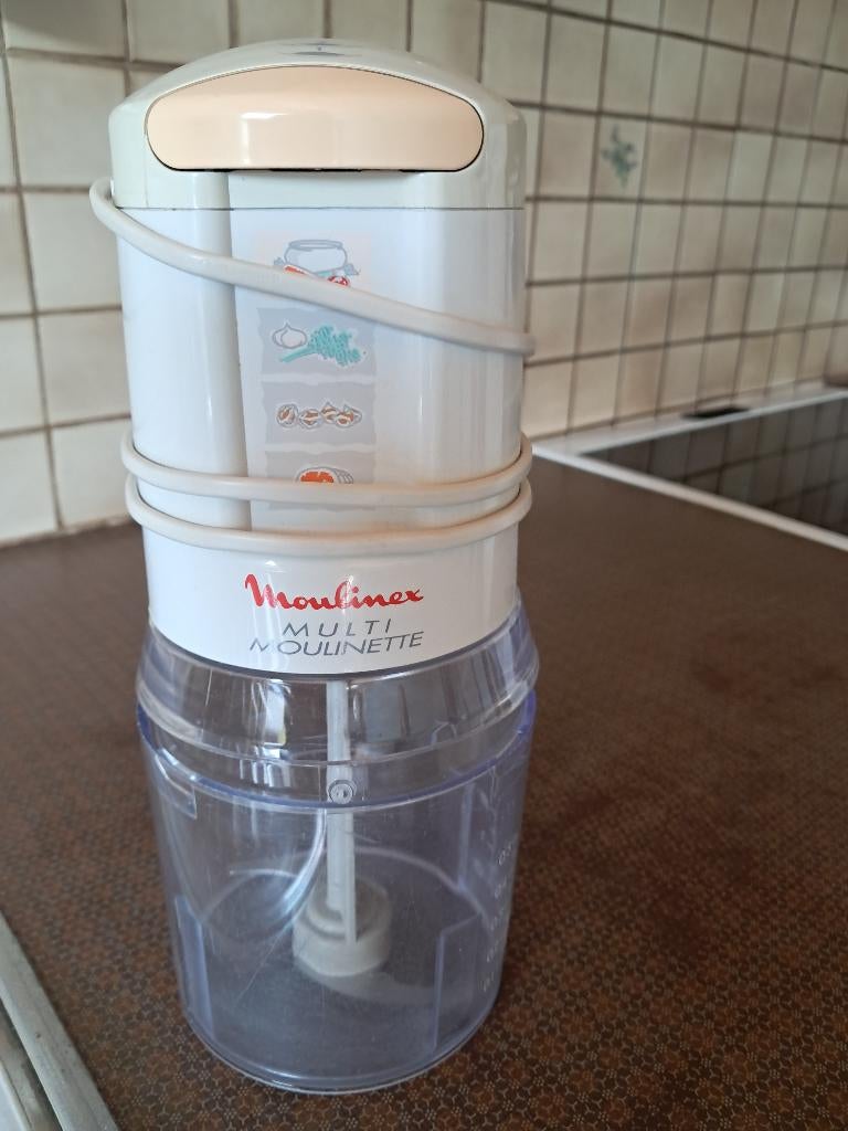 multi cutter MOULINEX zonder of met koffiezet BRAUN en -kan, Elektronische apparatuur, Ophalen, Zo goed als nieuw, Zonder vriesvak