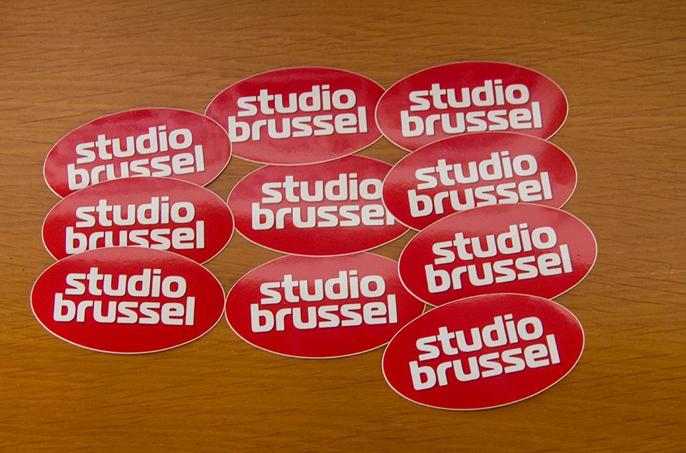 Stickers Studio Brussel 2003-2019 stubru 4€ voor 15, Ophalen of Verzenden, Nieuw