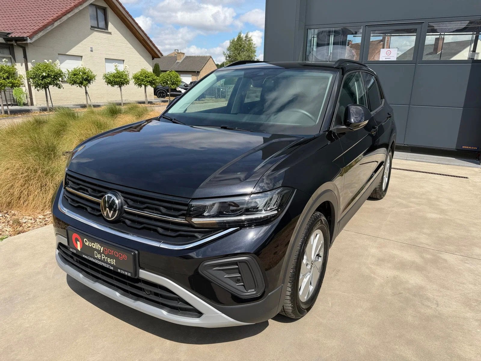 Volkswagen T-Cross Camera, Parkeerhulp v en A, adaptieve Cru, Auto's, Volkswagen, T-Cross, Gebruikt, Zwart, 95 pk