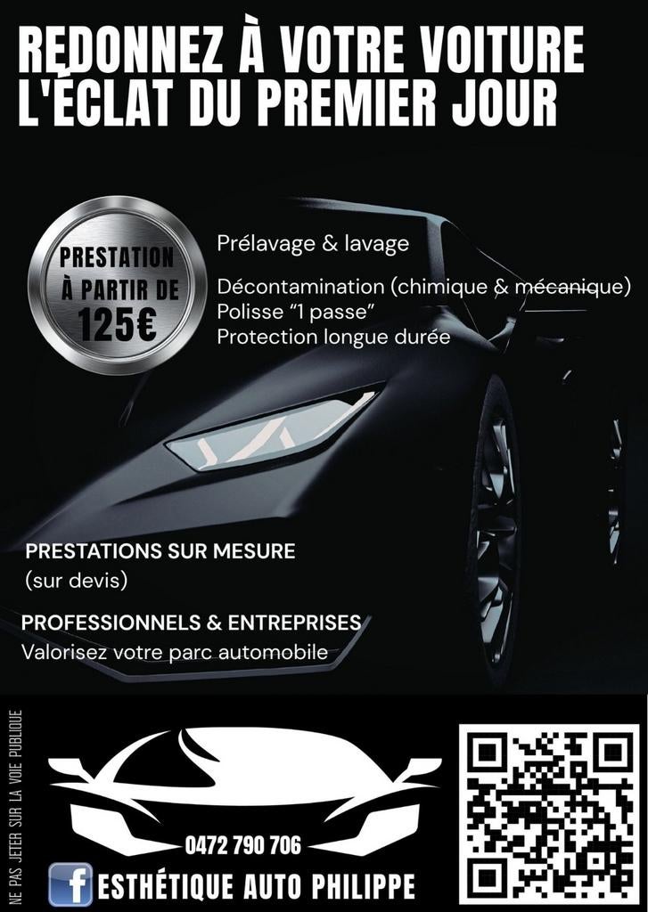 Polissage voiture, Enlèvement