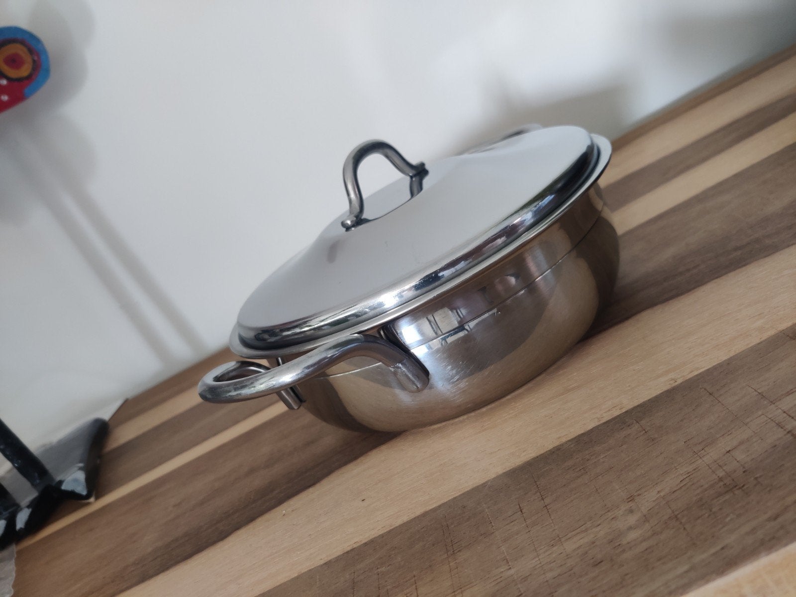 Kookpot 6,5x18cm, Vaatwasserbestendig, Ophalen of Verzenden, Gebruikt, Inox