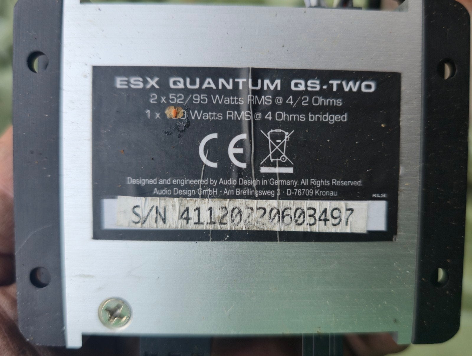 Amplificateur quantique ESX avec puces BMW, Autos : Divers, Enlèvement, Utilisé