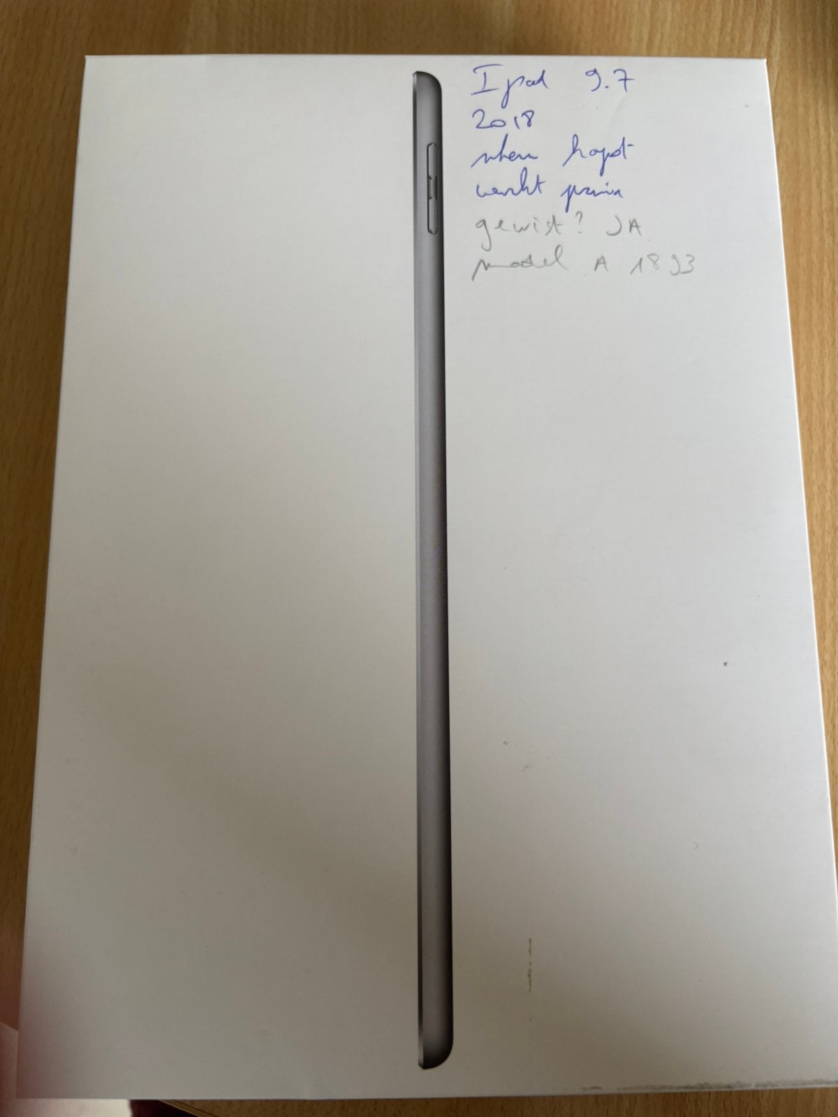Ipad model A1893, 32 GB, werkt prima maar scherm gebarsten, Computers en Software, Ophalen of Verzenden, Gebruikt, 32 GB
