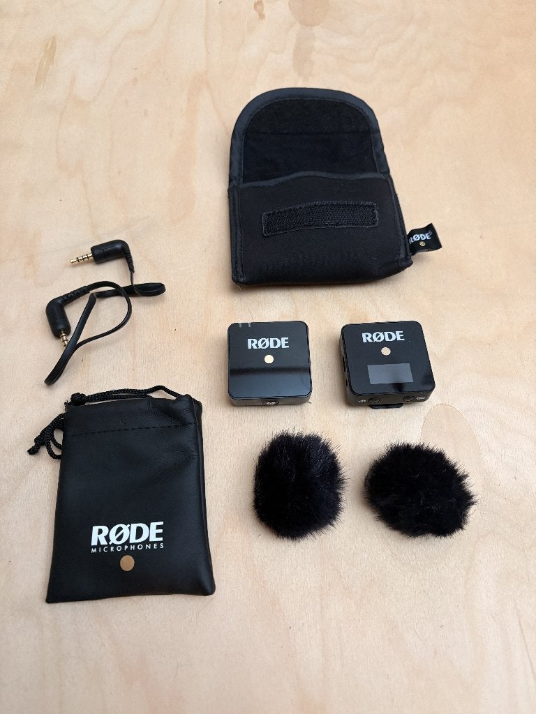 RØDE Wireless GO draadloze microfoonset, Muziek en Instrumenten, Microfoons, Gebruikt, Overige typen, Ophalen of Verzenden